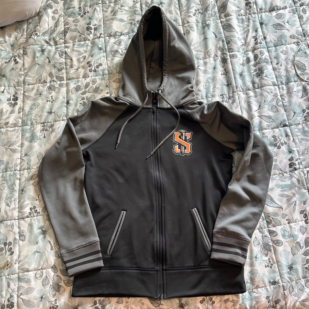 Spokane Empire Women’s Sport-Tek Hoodie Full Zip Sweatshirt - Medium